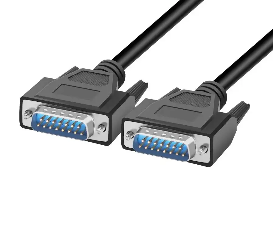 D-SUB 15Pin Male Cable — 9P, 15P, 25P, 37Pin from KINKUO