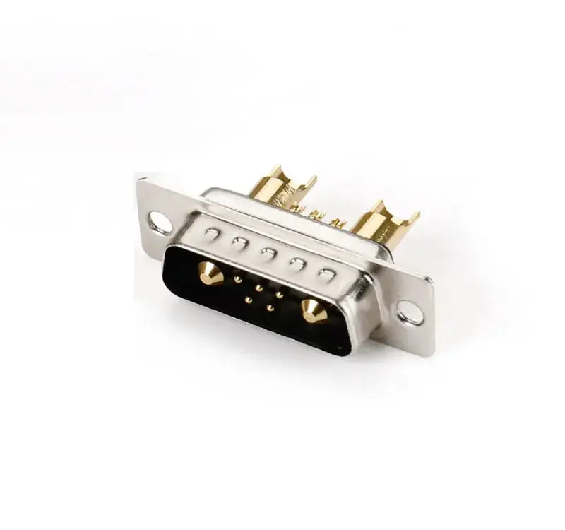 7W2 Male Solder Type Connector — High-power For Cable from KINKUO