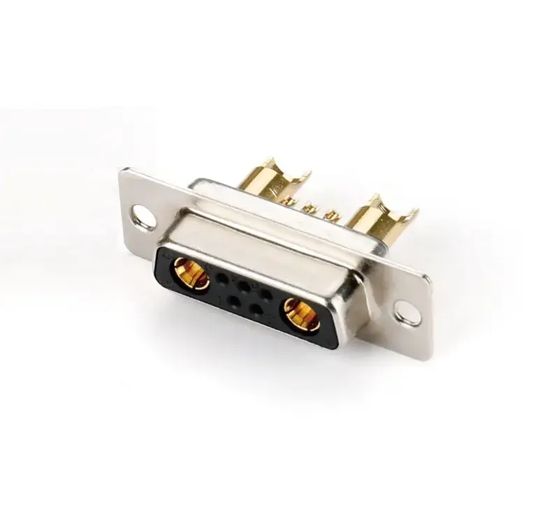 7W2 Female Solder Type Connector — High-power For Cable from KINKUO