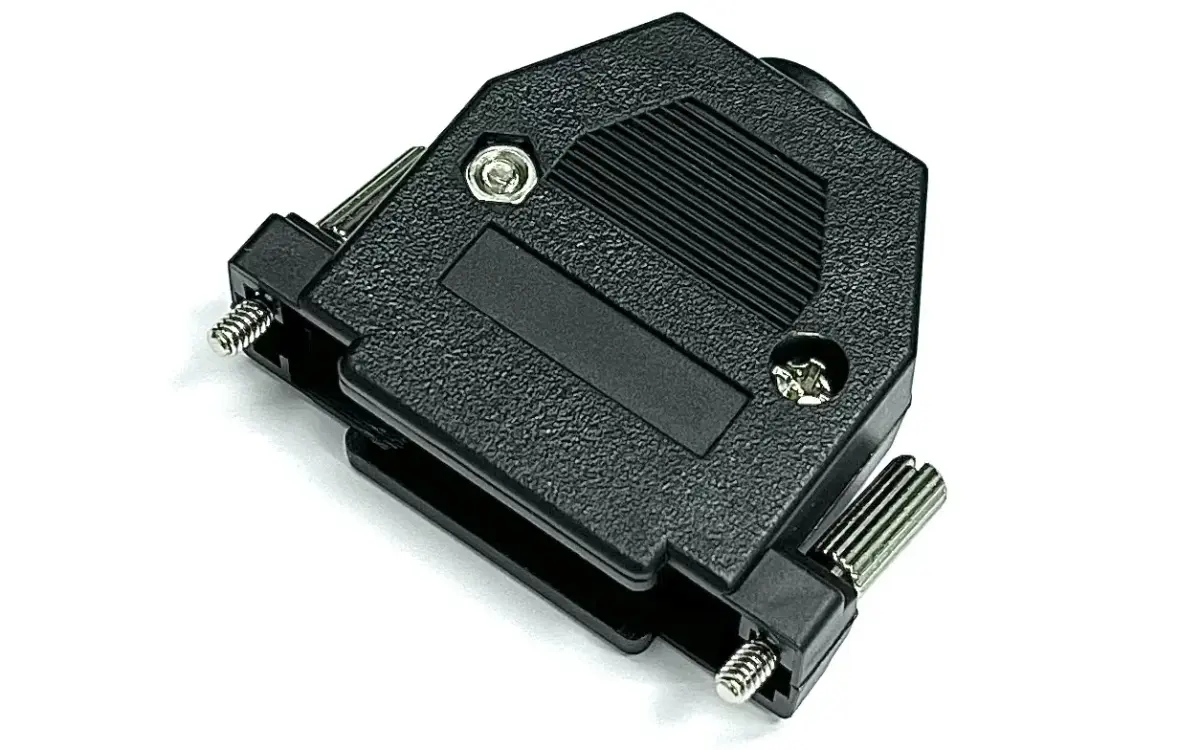23Pin DB23 Connector — D-SUB 23Pin (DB23) Connector ABS CASE — ABS Plastic Hood from KINKUO