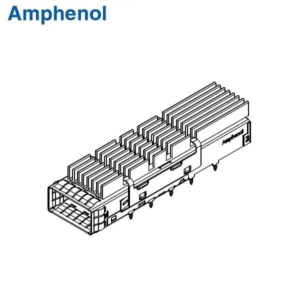 QSFP-DD 1×1 Cage