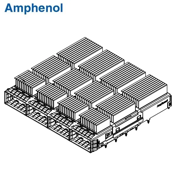 QSFP-DD 1×4 Cage