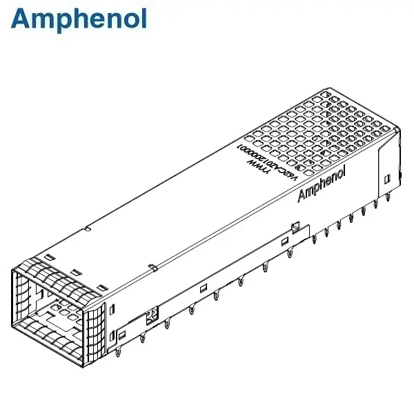 OSFP-XD 1×1 Cage