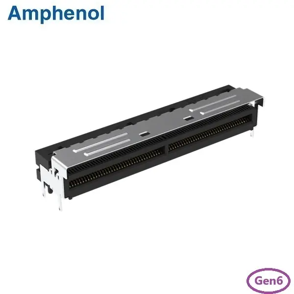 MCIO 148Pin Connector Right Angle Type PCIe Gen6
