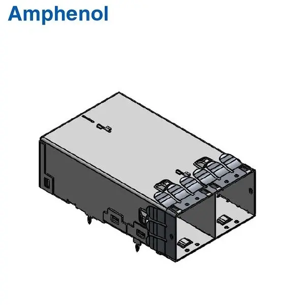 MiniSAS HD 1×2 R/A Connector