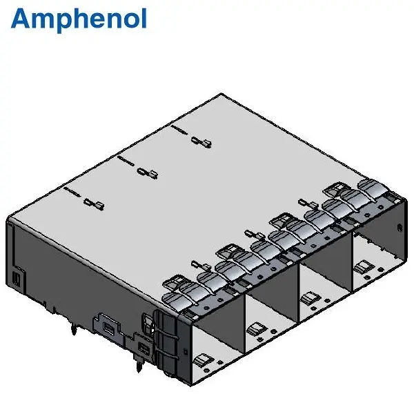 MiniSAS HD 1×4 R/A Connector