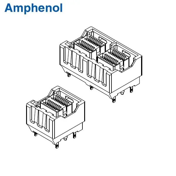 MiniSAS HD 36Pin V/T Connector (1×1, 1×2 Type)