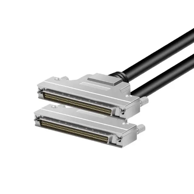 SCSI-II 100Pin Male Cable Assembly