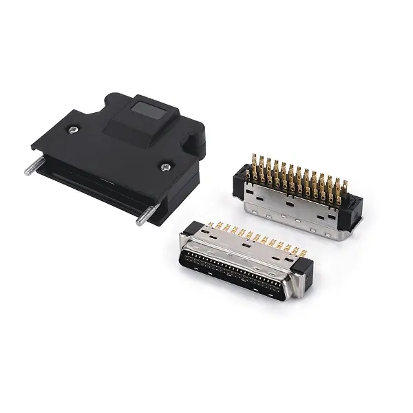 SM-50P Male Servo Encoder Connector, Screw Type